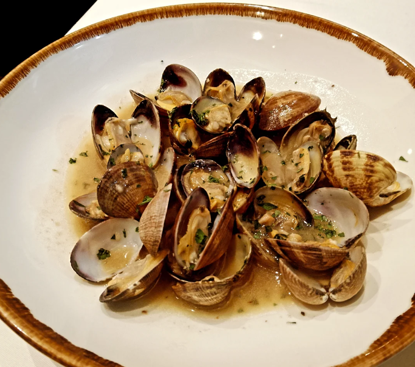 alt="almejas a la sarten"