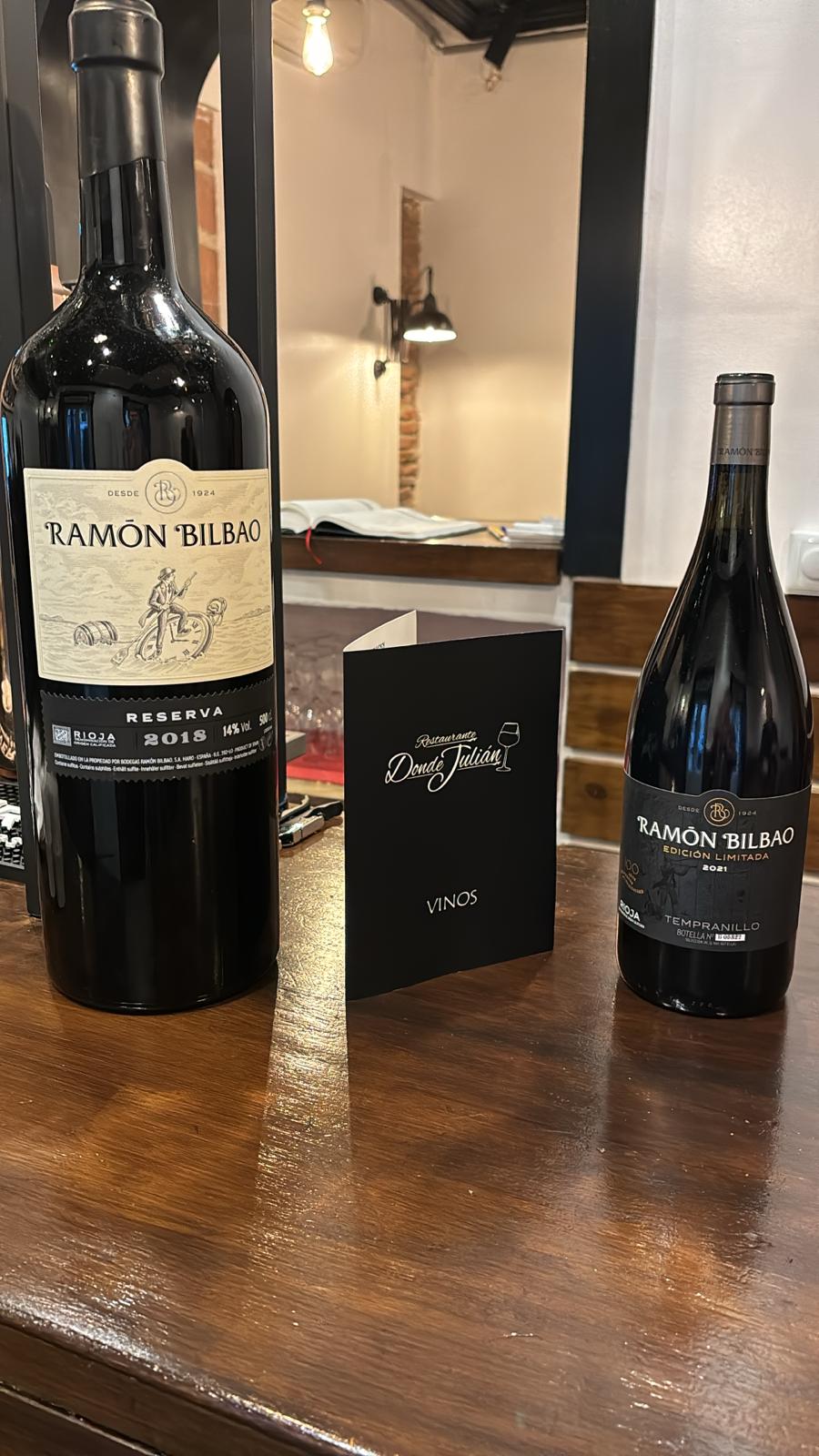 Bodega de vinos seleccionados de Donde Julián