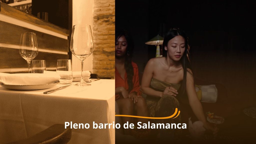 PLeno barrio de salamanca